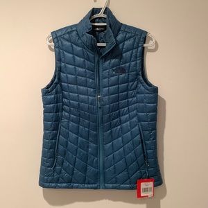 The North Face vest storm blue M